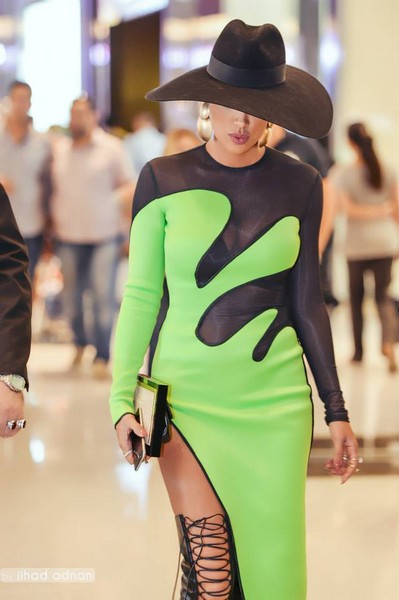 Maya Diab at Vogue Fashion Dubai Experience 2014